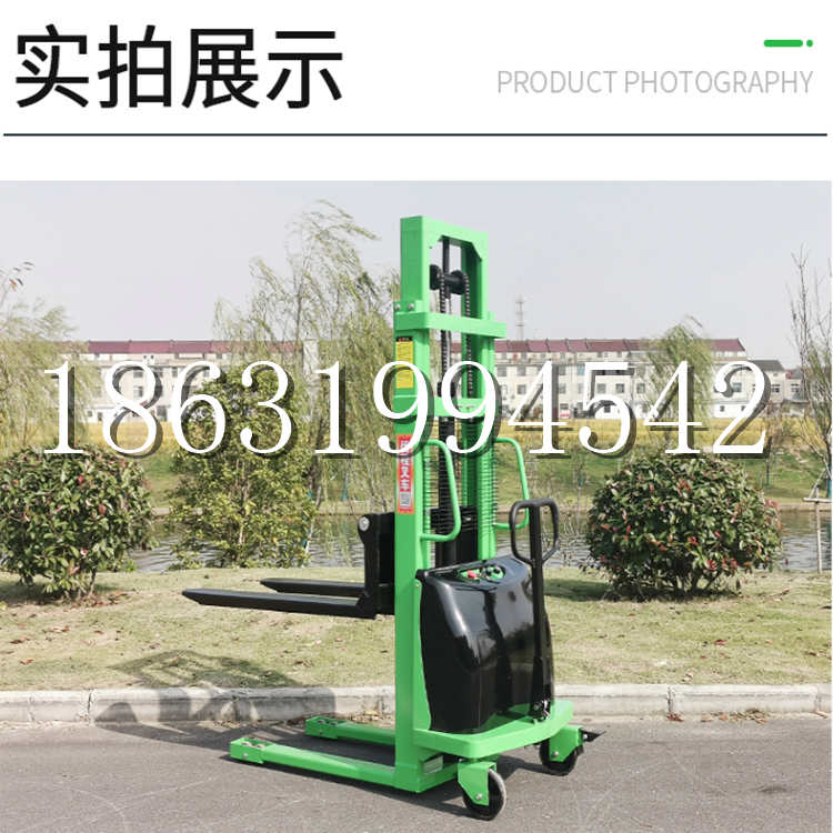 高县电动叉车堆高车液压铲车电瓶1吨2吨站驾步行式小型全自动叉车